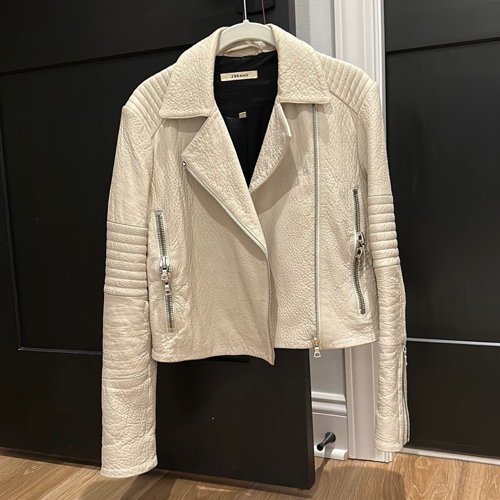 J Brand Leather jacket